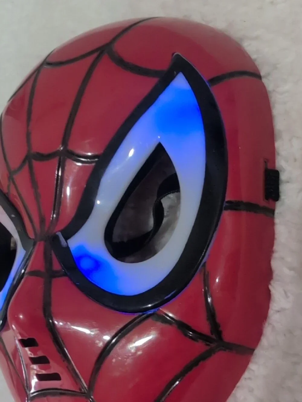 Kids Red Spider Mask Costume Accessory